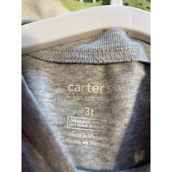 NWT Size 3T Set of 2 pajamas 2 short sleeve tops 1 with shorts 1 with long pants - Picture 5 of 7